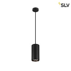 Luci a sospesione NUMINOS DALI XL controllabile da DALI IP20, nero dimmerabile
