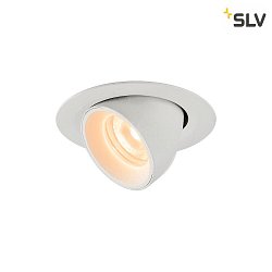 LED Ceiling recessed luminaire NUMINOS GIMBLE XS, 2700K, 20, white