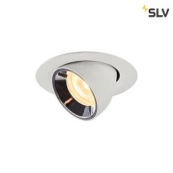 Apparecchio da incasso a soffitto NUMINOS GIMBLE XS, Cromo, Bianco