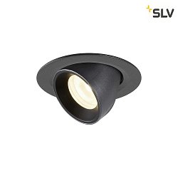 Apparecchio da incasso a soffitto NUMINOS GIMBLE XS, Nero