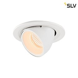 Plafonnier encastr NUMINOS GIMBLE S, blanche