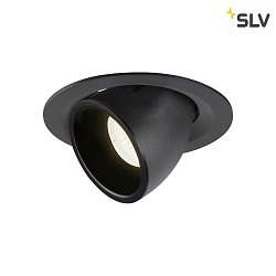 Plafonnier encastr NUMINOS GIMBLE M, noir 