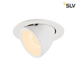 LED Ceiling recessed luminaire NUMINOS GIMBLE L, 3000K, 55, white