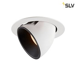 Plafonnier encastr NUMINOS GIMBLE XL, noir , blanche