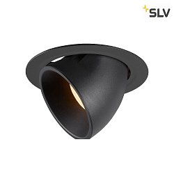 Plafonnier encastr NUMINOS GIMBLE XL, noir 