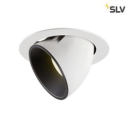 LED Deckeneinbauleuchte NUMINOS GIMBLE XL, 4000K, 40, wei/schwarz