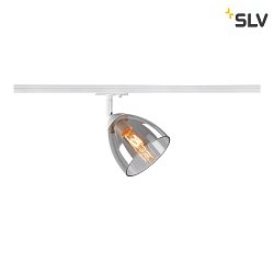 1-Phasen Strahler PARA CONE GL GU10, transparent, wei