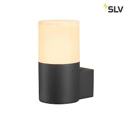 Wall luminaire GRAFIT, E27, round, anthracite