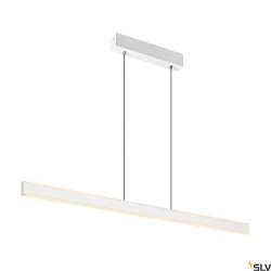 LED Pendelleuchte ONE LINEAR 100 PHASE UP/DOWN, 104cm,600mA, 24W 2700/3000K 1280lm, CRi >90, dimmbar, Wei