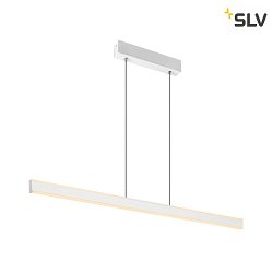 Luci a sospesione ONE LINEAR 100 PHASE UP/DOWN IP20, bianco dimmerabile