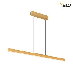 Luci a sospesione ONE LINEAR 100 PHASE UP/DOWN IP20, ottone dimmerabile