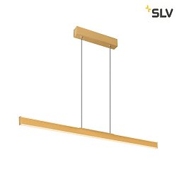 Pendant luminaire ONE LINEAR 100 PHASE up/down, 24W, 2700/3000K, brass