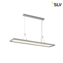 pendant luminaire WORKLIGHT UGR < 19 IP20, silver dimmable
