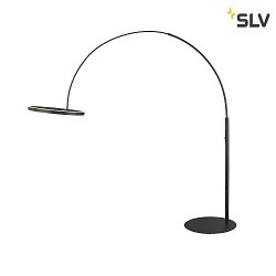 Lampadaire ONE BOW FL haut bas, noir  gradable