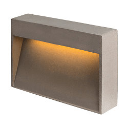 LED Outdoor Wandaufbauleuchte CONCRETO M, 8,5W, 3000K, 350lm, IP65, grau