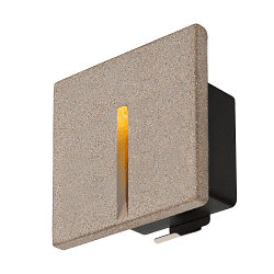 Luminaire mural dextrieur CONCRETO EL CUT IP65, gris