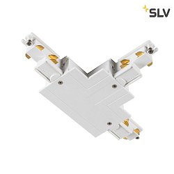 T-Verbinder fr S-TRACK 3-Phasen Einbauschiene, DALI, Erde auen links, wei