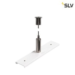 track reinforcement plate TRACK 48V with suspension kit, white