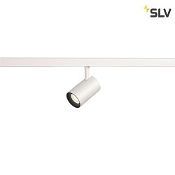 spot NUMINOS XS 48V DALI 2 55 swivelling, for VDU workstation, DALI controllable IP20, white matt dimmable