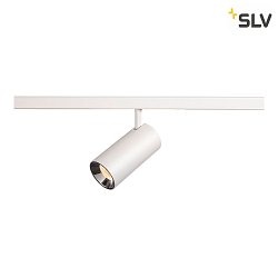 Spot NUMINOS S TRACK 48V contrlable par DALI IP20, chrome, blanche gradable