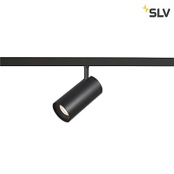 spot NUMINOS XS 48V DALI 2 20 swivelling, for VDU workstation, DALI controllable IP20, black matt dimmable