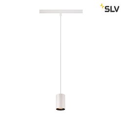 Luminaire  suspension NUMINOS XS TRACK 48V contrlable par DALI IP20, noir , blanche gradable