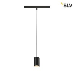 Luminaire  suspension NUMINOS XS TRACK 48V contrlable par DALI IP20, noir , blanche gradable