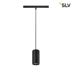 LED NV-Schienen Pendelleuchte NUMINOS S TRACK 48V, 20, 16W, CRI90, DALI, IP20, 2700K, 960lm, schwarz/chrom