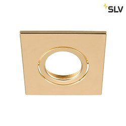 Abdeckung UNIVERSAL DOWNLIGHT MOVE, fr Downlight IP20, schwenkbar, eckig, gold matt