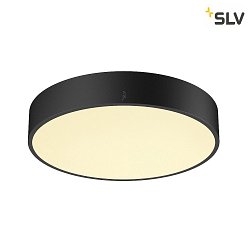 wall and ceiling luminaire MEDO PRO 40 round, CCT Switch, direct / indirect, UGR < 19 IP50, black dimmable
