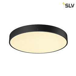 wall and ceiling luminaire MEDO PRO 60 round IP50, black dimmable