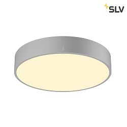 Lampada da parete e soffitto MEDO 40 rotondo IP50, grigio dimmerabile