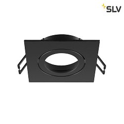 recessed ceiling ring NEW TRIA 68 square, black