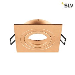 recessed ceiling ring NEW TRIA 75 square, rose gold