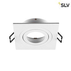 recessed ceiling ring NEW TRIA 75 square, white