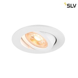 ceiling recessed luminaire NEW TRIA 68 round GU10 IP20, white