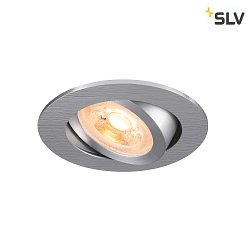 ceiling recessed luminaire NEW TRIA 68 round GU10 IP20, aluminium