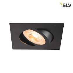 ceiling recessed luminaire NEW TRIA 68 square GU10 IP20, black