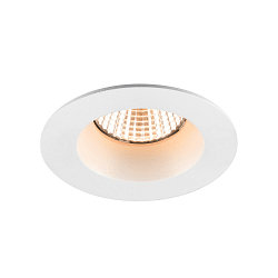 ceiling recessed luminaire NEW TRIA 68 round IP20 / IP65, white dimmable