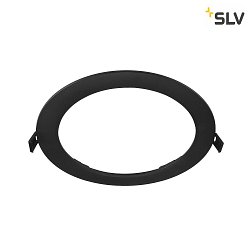 Capot DOWNLIGHT V 200 plat, noir