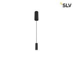 LED Pendelleuchte LALU MIX&MATCH Base, 150cm, 9,5W, 3000K, 680lm, IP20, dimmbar, schwarz