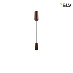 LED Pendelleuchte LALU MIX&MATCH Base, IP20, 150cm, 9.5W 3000K 680lm, dimmbar, bronze