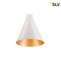 lamp shade LALU CONE 15 MIX&MATCH, gold, white