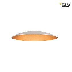 Leuchtenschirm LALU ELYPSE 22 MIX&MATCH, H:2,8 cm, wei/gold