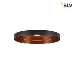 Leuchtenschirm LALU PLATE 15 MIX&MATCH, H:1,5 cm, schwarz/bronze