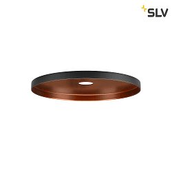 Leuchtenschirm LALU PLATE 22 MIX&MATCH, H:1,5 cm, schwarz/bronze