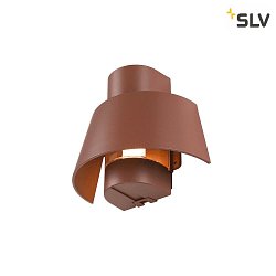 Applique da esterno PHOTONI semicircolare, conico E27 IP65, nero opaco dimmerabile