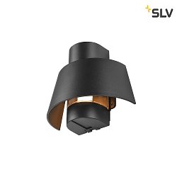 Applique da esterno PHOTONI semicircolare, conico E27 IP65, ruggine dimmerabile