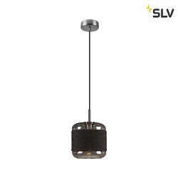 pendant luminaire PANTILO ROPE 20 E27 IP20, silver dimmable