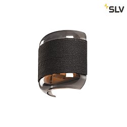 Luminaire mural PANTILO ROPE G9 IP20, argent gradable